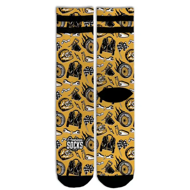 AMERICAN SOCKS Signature Mid High Cafe Racer - 37-41 (S/M) 2