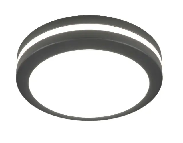 it-Lighting Klamath mega LED 48W 3CCT Outdoor Ceiling Light Anthracite D:40cmx5,2cm (80301240)