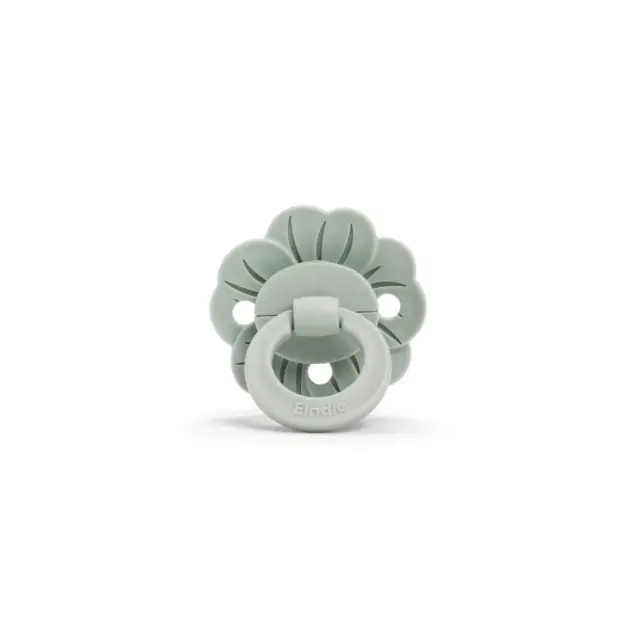 Πιπίλα Elodie σιλικόνης binky bloom mineral green 3m+ BR78144 2
