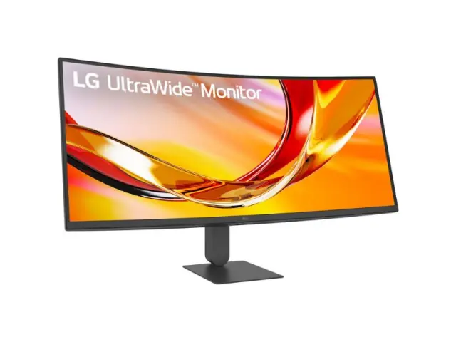 LG Smart Monitor 34\" Curved UltraWide 4K VA (34U640B-B) 2