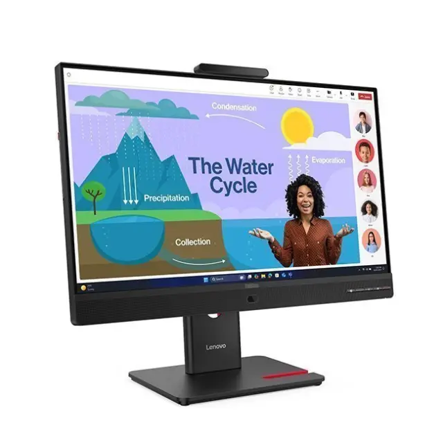 Lenovo Monitor 24" ThinkVision T24D-4v IPS FHD Black (64B7UAT1EU) 3