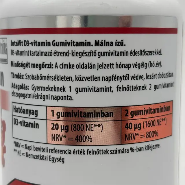 JutaVit Vitamin D3 Gummies 2