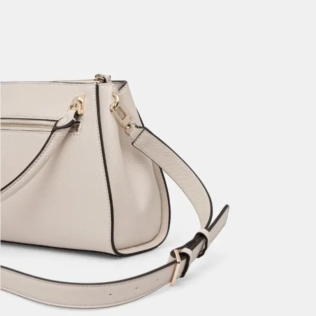 Guess - Γυναικεία Τσάντα Meridian II HWBG6974060-LTA Μπεζ 3
