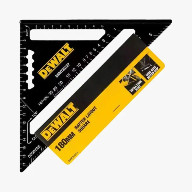 Dewalt DWHT25227-0 Γωνιόμετρο Μαραγκών Αλουμινίου Μήκους 18εκ 3