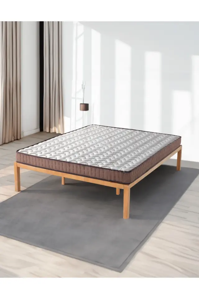 Stewehome Ορθοπεδικό Στρώμα Αφρού Gold Σκληρό Καφέ 120x200x12 cm
