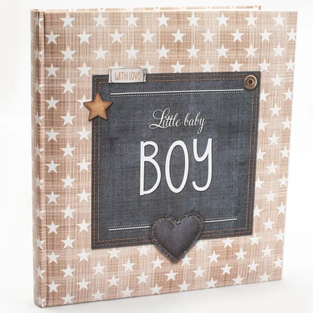 Άλμπουμ walther boy 28x30,5cm , 50 σελίδες με ριζόχαρτο ,και 6 σελίδες με memo
