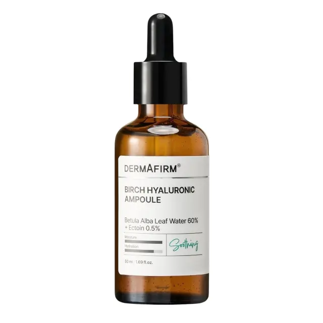 Dermafirm Birch Hyal Ampoule Ενυδατικός Ορός με 60% Νερό Σημύδας , εκτοΐνη και 8 μορφές υαλουρονικού οξέος 50ml