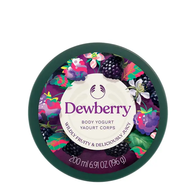 The Body Shop Dewberry Body Yogurt