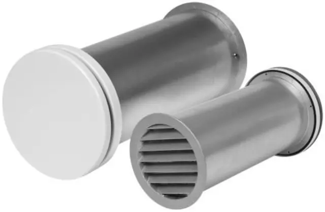 Europlast SMK2-125dB - Κιτ Φυσικού Αερισμού, Μεταλλικό, με Ηχομόνωση και Πλέγμα Προστασίας 3