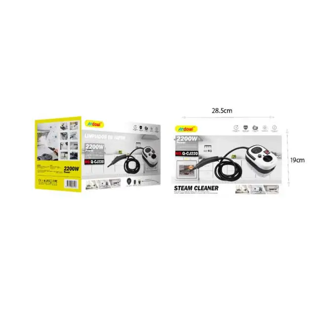 Andowl Ατμοκαθαριστής 2200W Q-CJ220 – Steam Cleaner 0751054 2