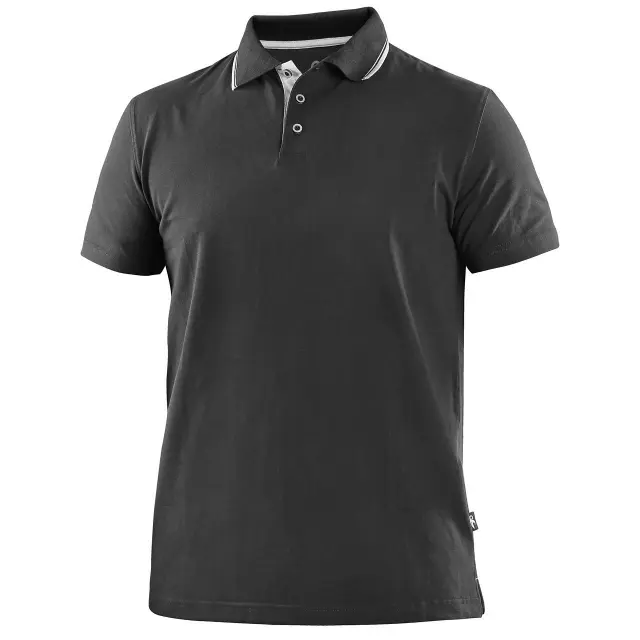 Μπλουζάκι Polo Ελαστικό CXS Henry black-white - 2XL