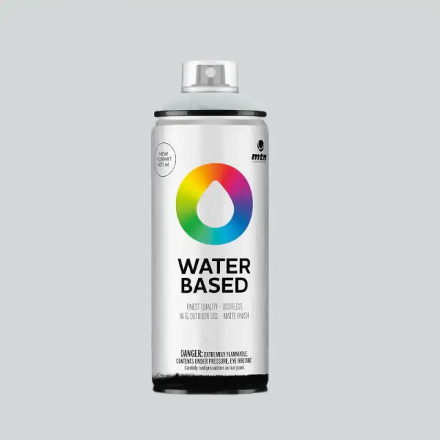MTN Waterbased Spray Paint 400ml WB4 RV-6 Light Grey