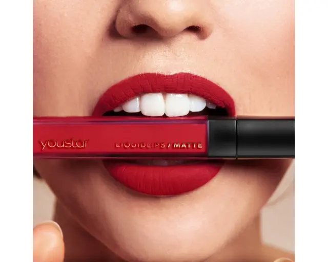 YOUSTAR 02 SPICY RED LIQUIDLIPS MATTE 6ML 2
