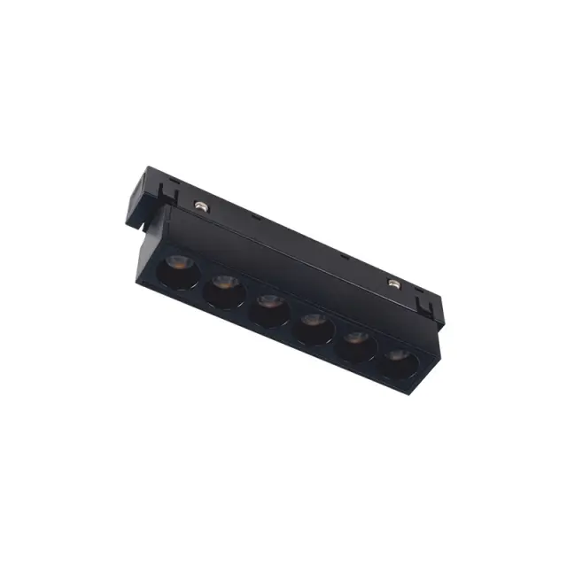 LED ΜΑΓΝΗΤΙΚΟ ΓΡΑΜΜΙΚΟ ΦΩΤΙΣΤΙΚΟ 48V DC 6W 4000K 550LM 36° OSRAM Ra90 L112mm ΜΑΥΡΟ / MEYE640B