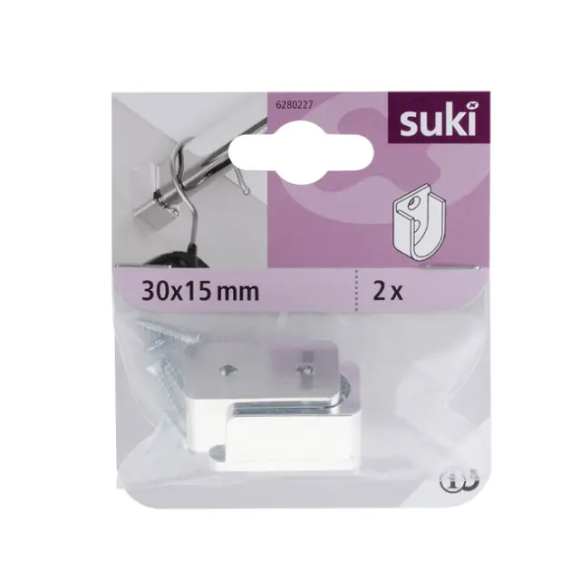 Ράγα Υποστήριξης Πλαστική 30x15mm 2