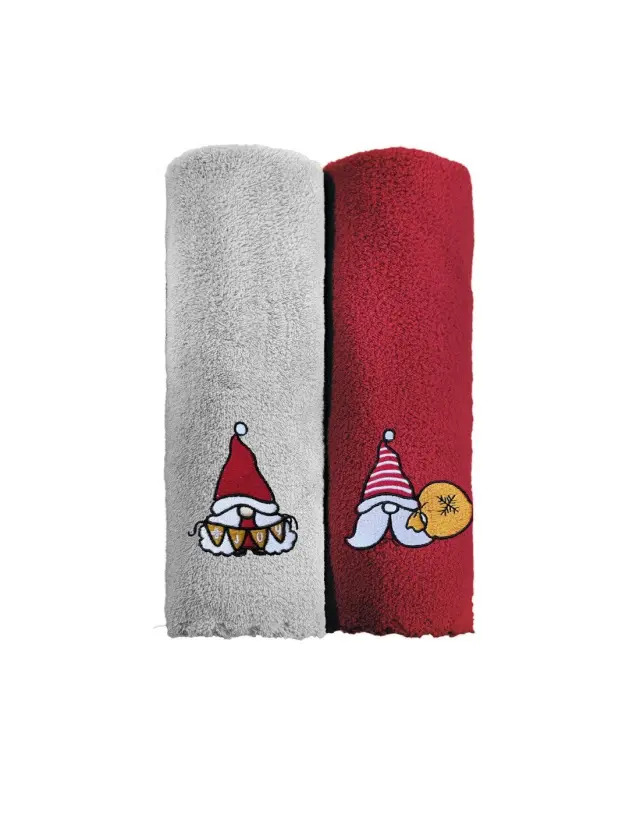 Σετ Πετσέτες 2 Τεμαχίων Saint Clair Christmas Towels Set 4 35x50 2