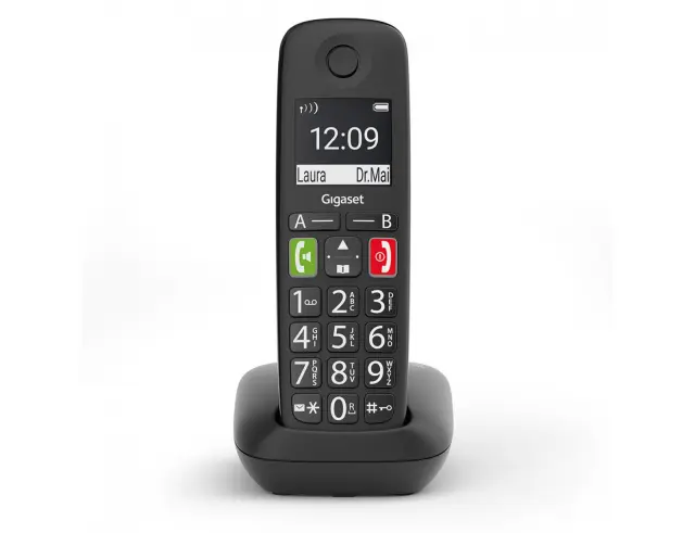Ασύρματο Τηλέφωνο Gigaset E290 S30852-H2901-B101 - BlackS30852-H2901-B101 2