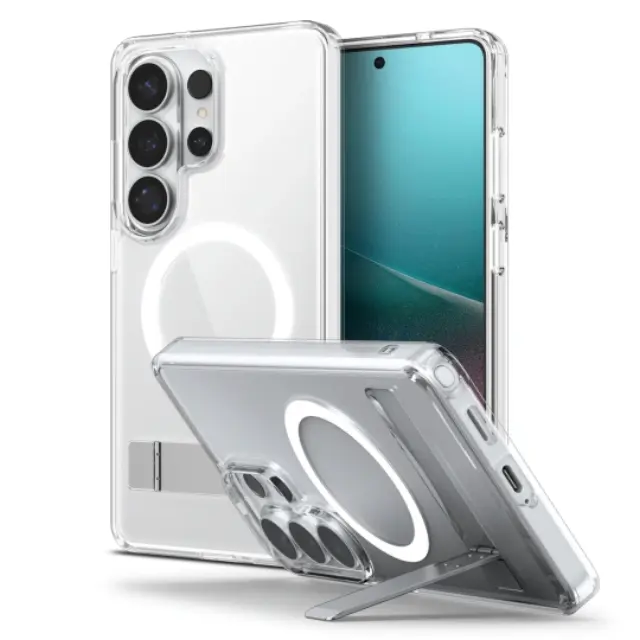 Spigen Ultra Hybrid "s" Mag Magsafe Galaxy S26 Ultra Clear/white 2