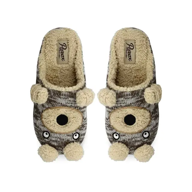 Parex Γυναικείες Παντόφλες Σπιτιού Teddy Bear, Χρώμα Μπεζ