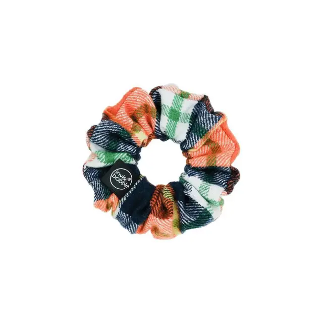 Invisibobble Sprunchie Fall in Love Channel The Flannel, Λαστιχάκι Υφασμάτινης Υφής, 1τμχ 2