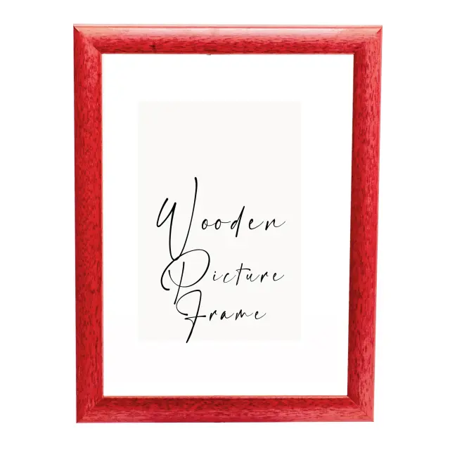κορνίζα ξύλινη για πτυχίο δίπλωμα κ.λ.π 25X35cm χρώμα κόκκινο Κ41/34 3