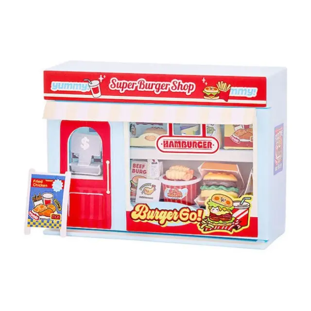 I-Total Mini World - Micro Shop Super Burger Shop (XL3503)