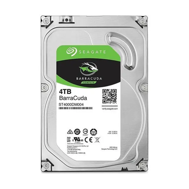 Seagate Barracuda 4TB HDD Σκληρός Δίσκος 3.5" SATA III 5400rpm με 256MB Cache για Desktop