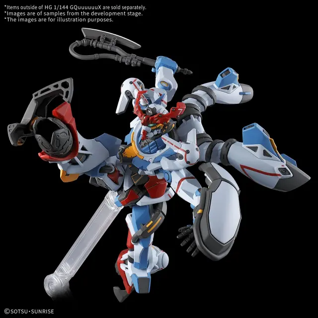 HG 1/144 GQuuuuuuX 3