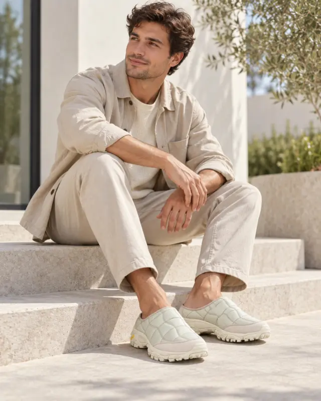 Merrell Moab SE J007517 2 Slide Quilted Ανδρικά Mules Γκρι - EU 43 2
