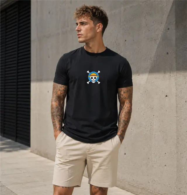 T-shirt Noshame® Μαύρο με τύπωμα - 3026072 - XXL