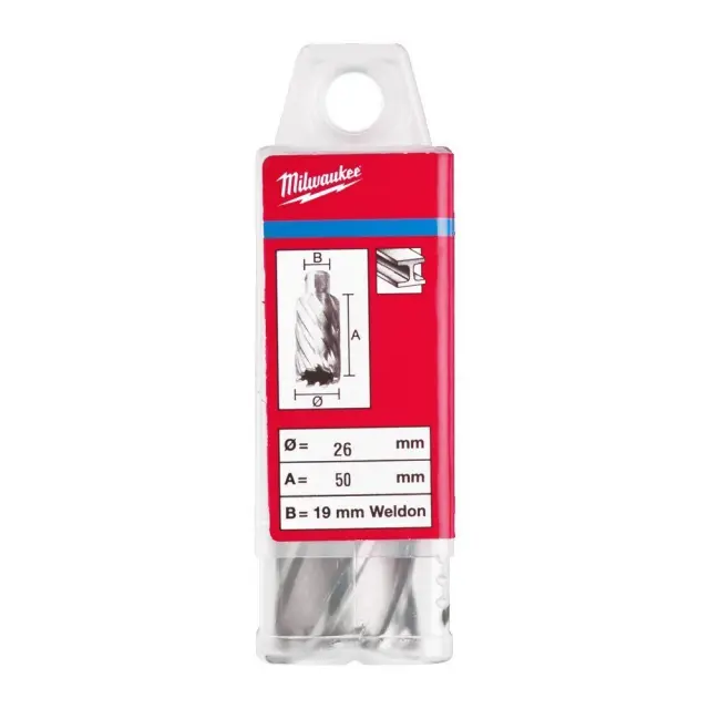 Milwaukee 4932343301 - ΤΡΥΠΑΝΙ ΜΑΓΝΗΤΙΚΟ 26x50mm MW 2