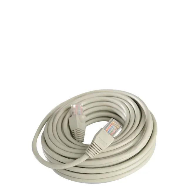 Patch Cord UTP CAT-5e 26AWG Γκρι 1m