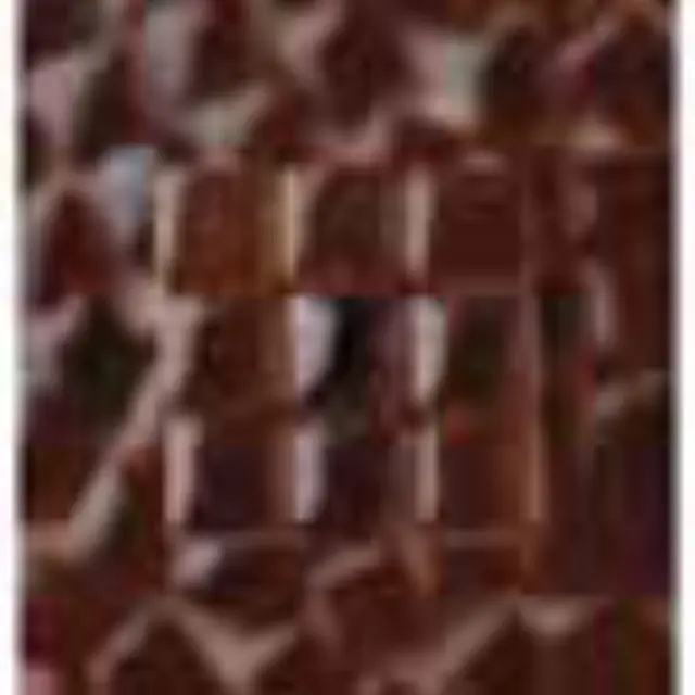 Mini Κεραμική Ψηφίδα 5x5x3mm, Red Brown, RC02 ~10gr ~100τεμ