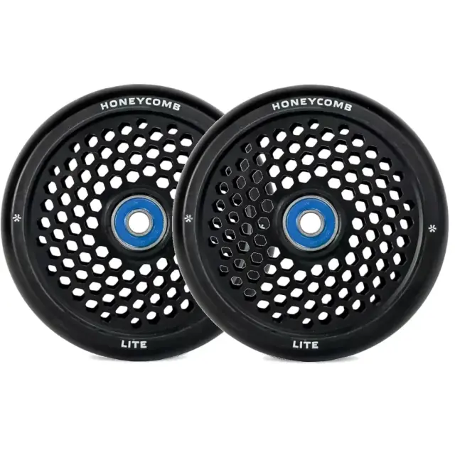 Union Honeycomb Lite Freestyle Scooter Wheel 110 - Black 2