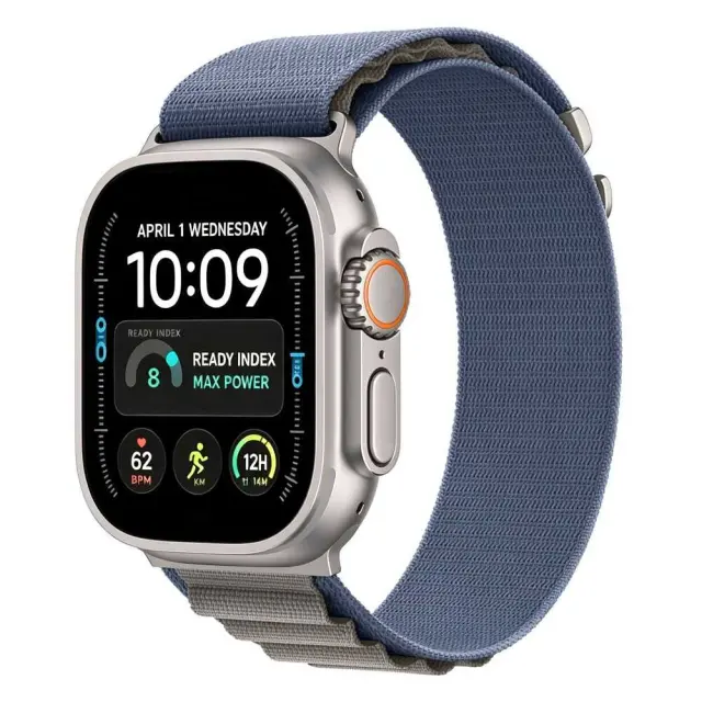 Tech-protect Nylon Pro Apple Watch 8 / 9 / 10 / 11 / 12 / Se / Ultra (44 / 45 / 46 / 49 Mm) Navy/grey 3