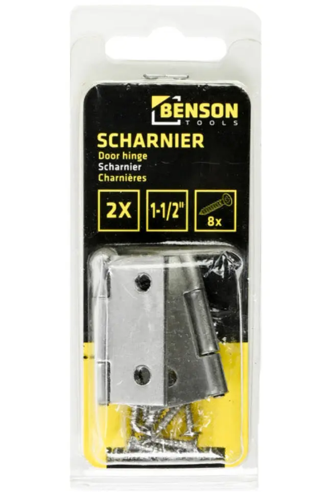 Doorhinge 2 pieces 1.5" SS