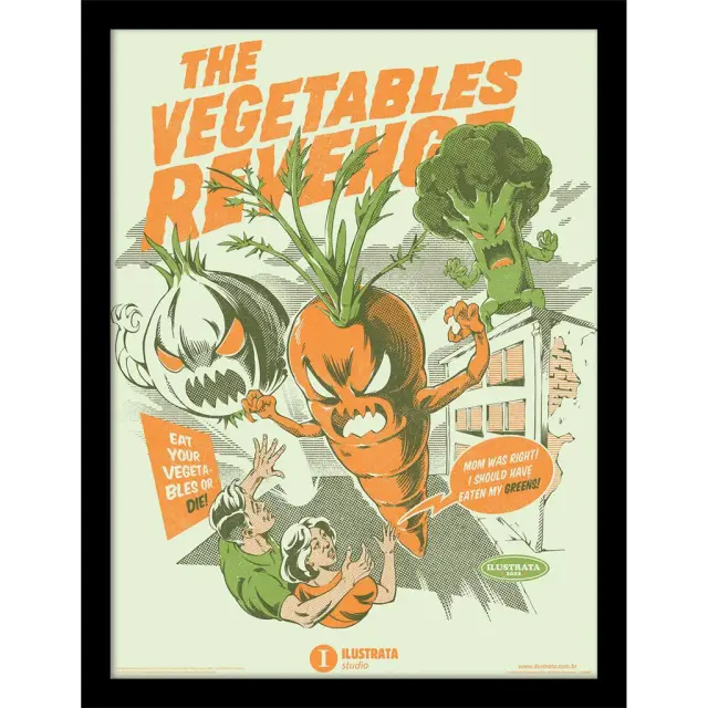 Αφίσα Ilustrata (The Vegetables Revenge) 61x91,5εκ - PP35304 2
