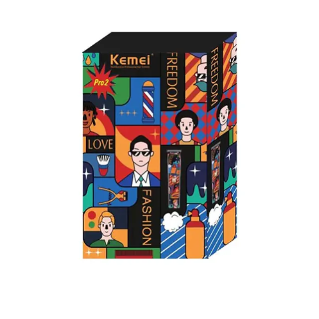 Kemei Pro2 Επαναφορτιζόμενη Κουρευτική Μηχανή KM-5017H 2