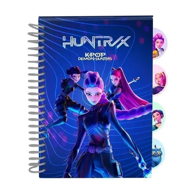 Safta Τετράδιο Σπιράλ K-Pop Demon Hunters A5 4 θέματα (542660077)