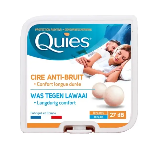 Quies Ωτοασπίδες Κεριού σε Λευκό Χρώμα 10789 8τμχ