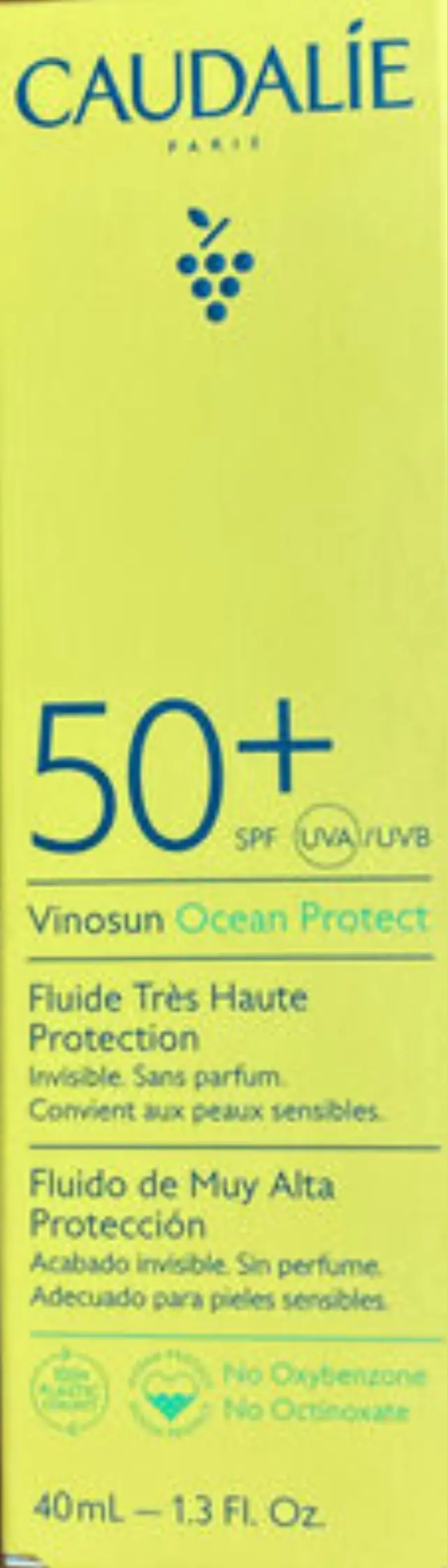 Caudalie | Vinosun Ocean Protect Lightweight Cream SPF50+ Αντηλιακή Κρέμα Προσώπου-Λαιμού Χωρίς Άρωμα | 40ml