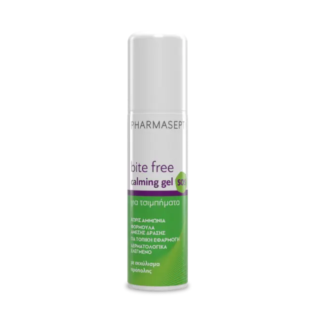 PHARMASEPT Bite Free SOS Calming Gel σε Μορφή Roll-On για Μετά το Τσίμπημα 15ml