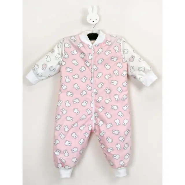 Χειμερινή Υπνοφόρμα Miffy No3 2.5 Tog Ροζ Εμπριμέ 85cm