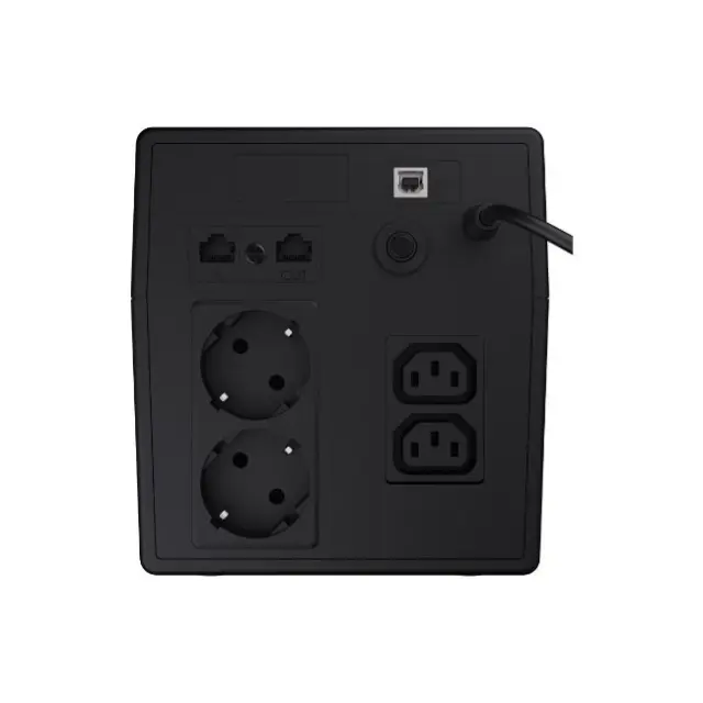 Green Cell UPS 1000VA 700W Black (UPS08) 2