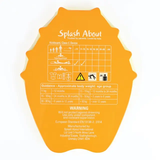 Splash Σανίδα Εκμάθησης Κολύμβησης Ψαράκι (1-2 ετών) 557355 3