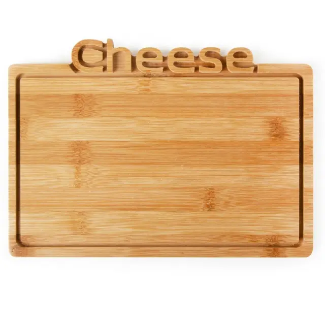 Excelsa Δισκάκι κοπής (26x19cm) από bamboo: Cheese