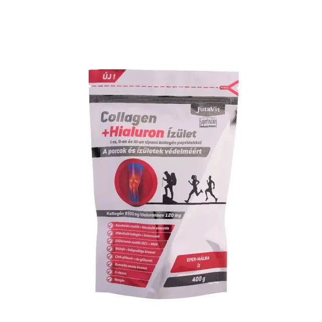 JutaVit Collagen+Hyaluron Joint Strawberry-Raspberry, 400 g