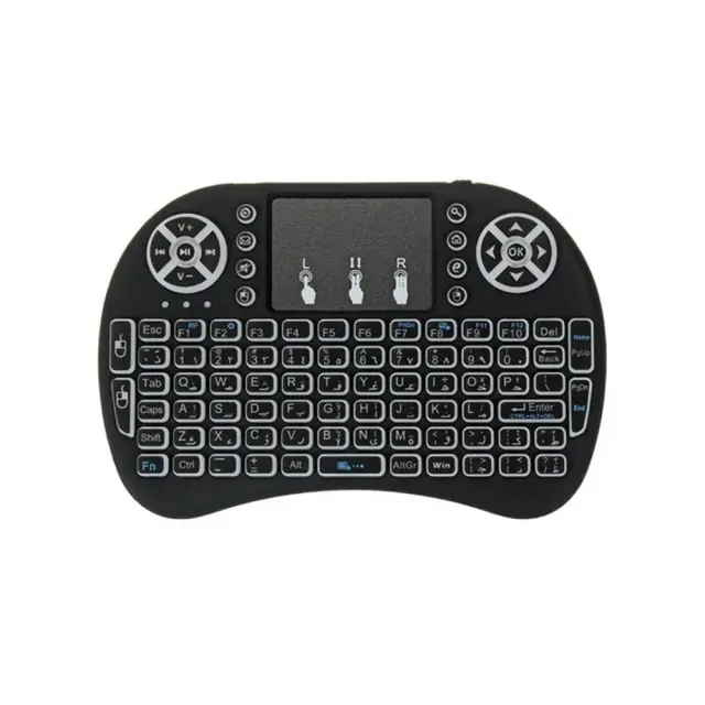 OEM Multimedia Wireless Backlit Keyboard Black