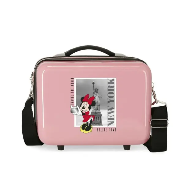 Disney Minnie mouse New York pink Beauty case ABS Νεσεσέρ 8435692734384