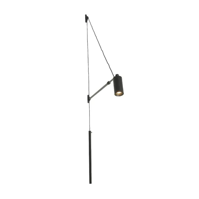 Επιτοίχιο Φωτιστικό LED ACA Bella OKN5014WBK Αμμώδες Μαύρο 6W 3000K 430lm / OKN5014WBK